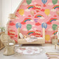 Hot Air Balloon Custom Wallpaper Nursery Room