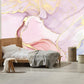 Fluid Pink Marble Wallpaper Mural
