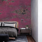 pink rust wall cool industrial photo murals bedroom