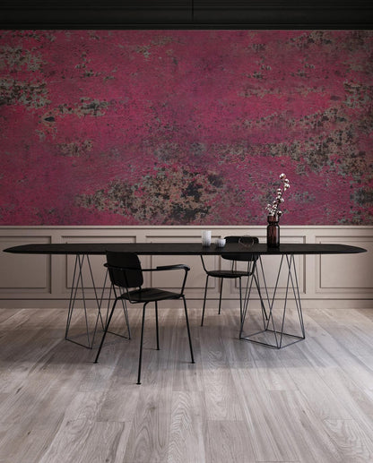 color rose rust original wall mural art decoration