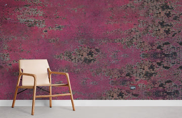 Pink Textured Abstract Mural Wallpaper