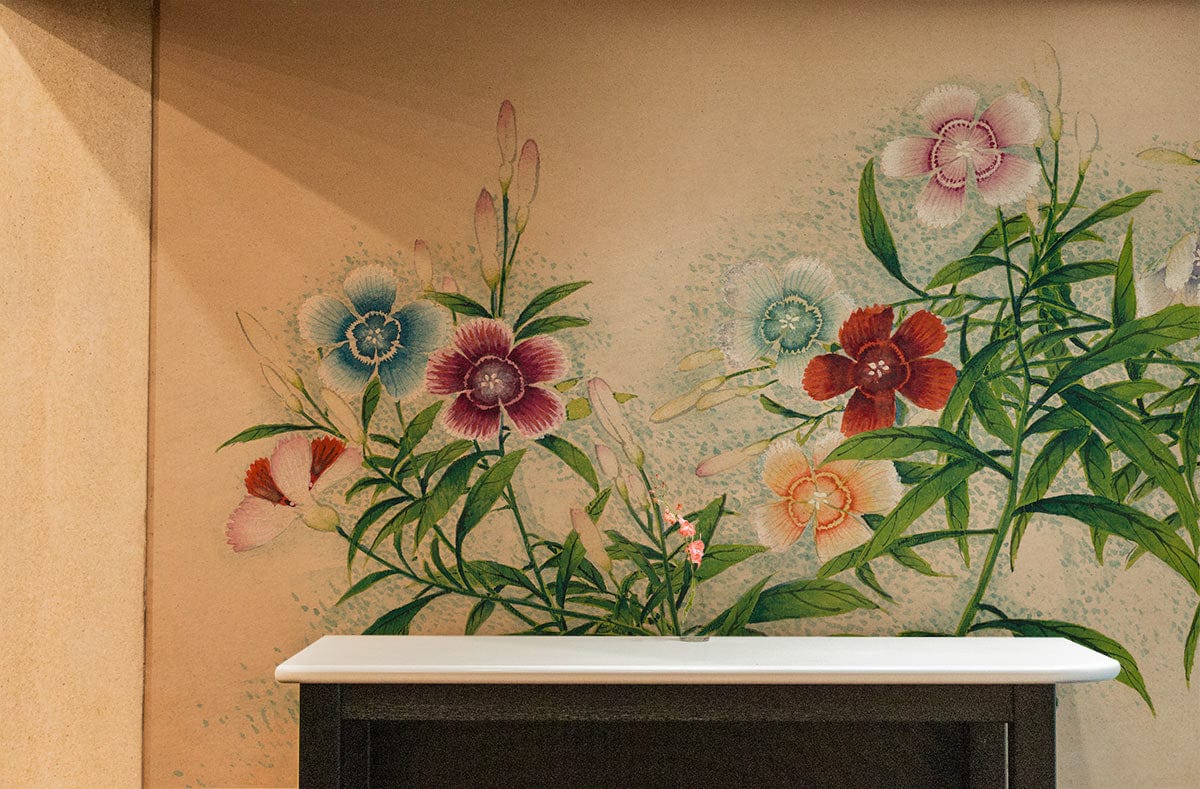 Flower Beauty Wallpaper Mural Decoration Art