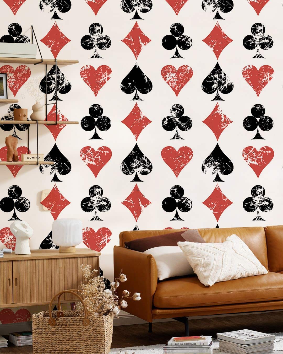 wallpaper that is personalized for the living room