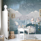 Polar Bear's World Wallpaper Mural for kid's room decor