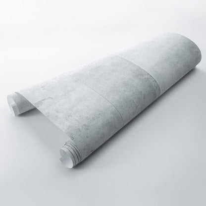 grey cement industrial wallpaper decoration idea