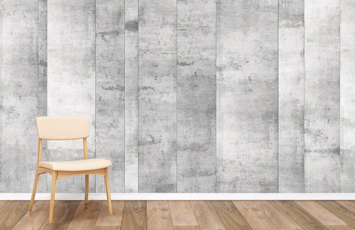 Premium quiet gray wallpaper mural room