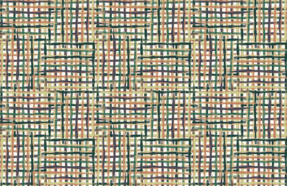Preppy Stripe Pattern Colorful Wallpaper Home Interior