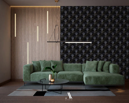 unique metal wallpaper patterns