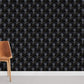 wallpaper in the form of a distinctive metal design