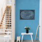 Pure Blue Wallpaper Mural Home Interior Decor