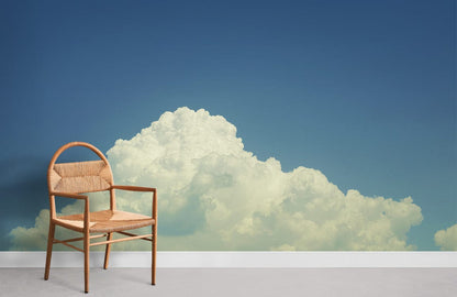 Pure Clouds Landscape Wallpaper Mural Room