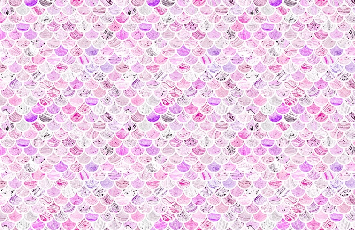 Abstract Pink Watercolor Brushstrokes Mural Wallpaper