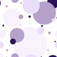 Purple round balls & dots Mural Wallpaper for wall decor