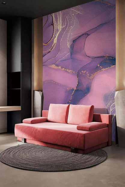 elegant marble wallpaper mural for a cozy home vibes