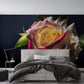 Rainbow Rose Wallpaper Mural for Use as a Decoration in the Bedroom