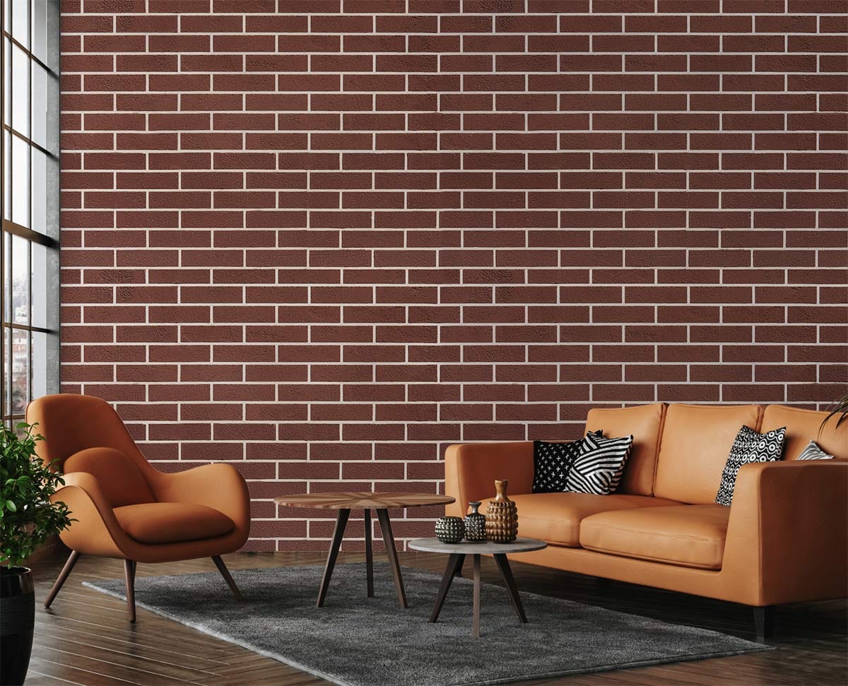 brick texture industrial wallpaper mural art