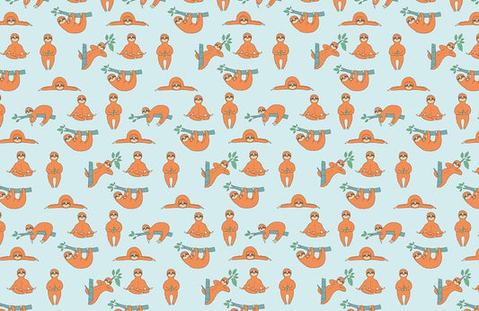 Whimsical Foxes Children's Room Mural Wallpaper