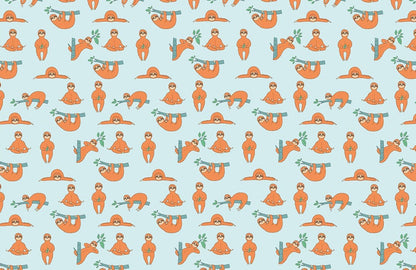 Whimsical Foxes Children's Room Mural Wallpaper