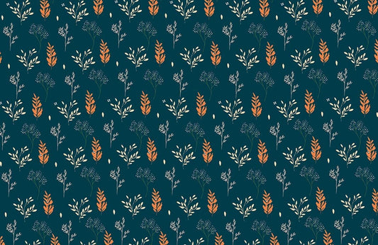 Wallpaper mural with a rice ears pattern, perfect for use as home decor