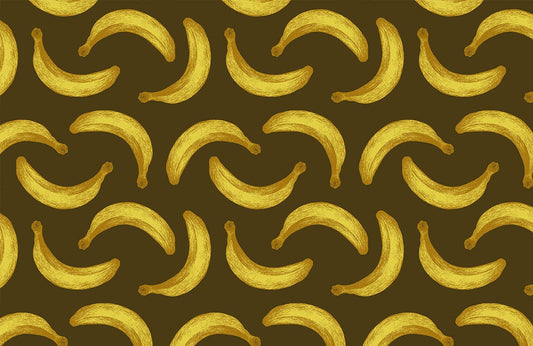 Banana pattern fruit Wallpaper Mural for wall