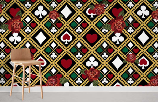 wallcovering with an eye-catching design