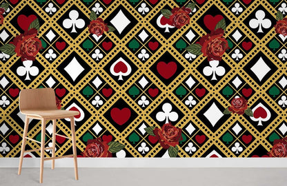 wallcovering with an eye-catching design
