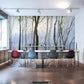 various trees wall mural dining roon decoration