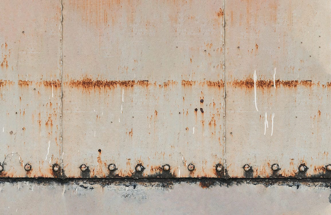 Rusted gate Industrial Wallpaper Mural for wall