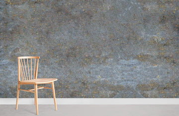 Abstract Gold Flecked Grey Mural Wallpaper