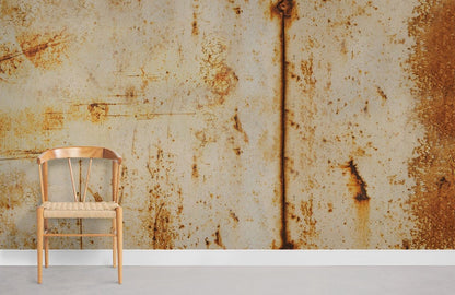Rustic Industrial Textured Mural Wallpaper