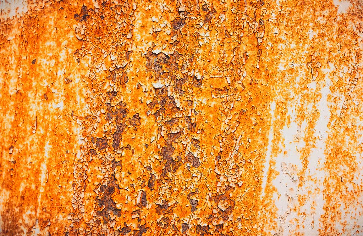 Rustic Orange Textured Mural Wallpaper