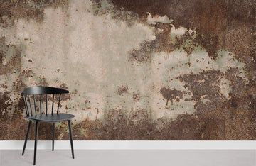 Rustic Aged Concrete Effect Mural Wallpaper