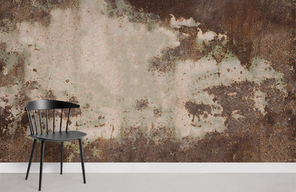 Rust & concrete Industrial Photo Wallpaper for Room decor
