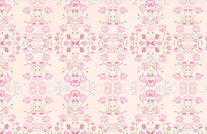 Sakura Flower Pink Aesthetic Wallpaper Mural Art Design