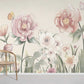 Scandinavian Bouquet Wallpaper Mural