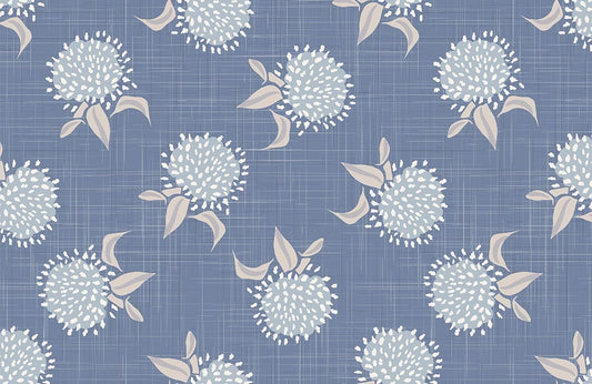 Shabby Dandelion Flower Mural Custom Wallpaper Design