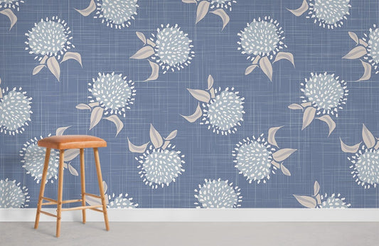 Shabby Dandelion Flower Mural Wallpaper Home Decor