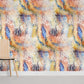 Colorful Twist  Pattern Wall Murals Room
