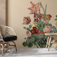 intricacy of delicately arranged flowers murals for the hall