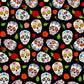 Skeleton & Rose Pattern Cool Wallpaper Custom Design
