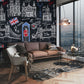 london landmaek wallpaper mural lounge decoration design