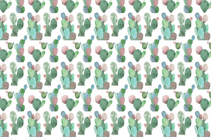 natural green plant wall mural home decor