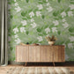 Soft Green Leaves Wallpaper Decoation Idea