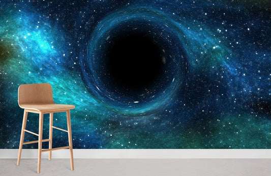 universe Black Hole mural Wallpaper for room decor