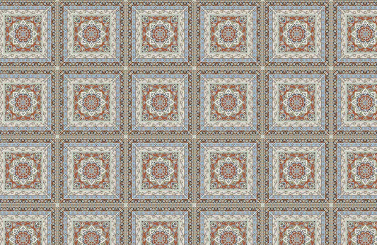 Square Patterns Custom Wallpaper Mural