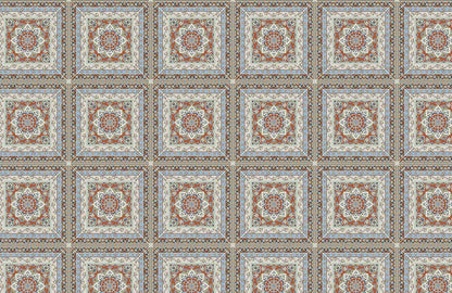 Square Patterns Custom Wallpaper Mural