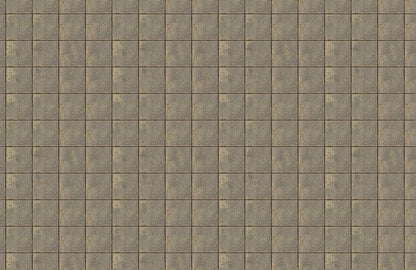 Modern Beige Geometric Grid Mural Wallpaper