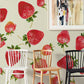 lounge wallpaper with an eye-catching fruit design