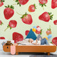 couch backdrop with strawberry world fun wallpaper