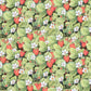 Botanical Strawberry Field Mural Wallpaper